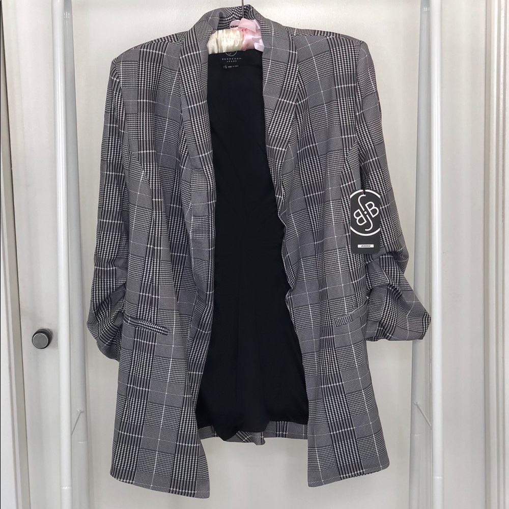 NEW Plaid blazer | boom boom jeans size S